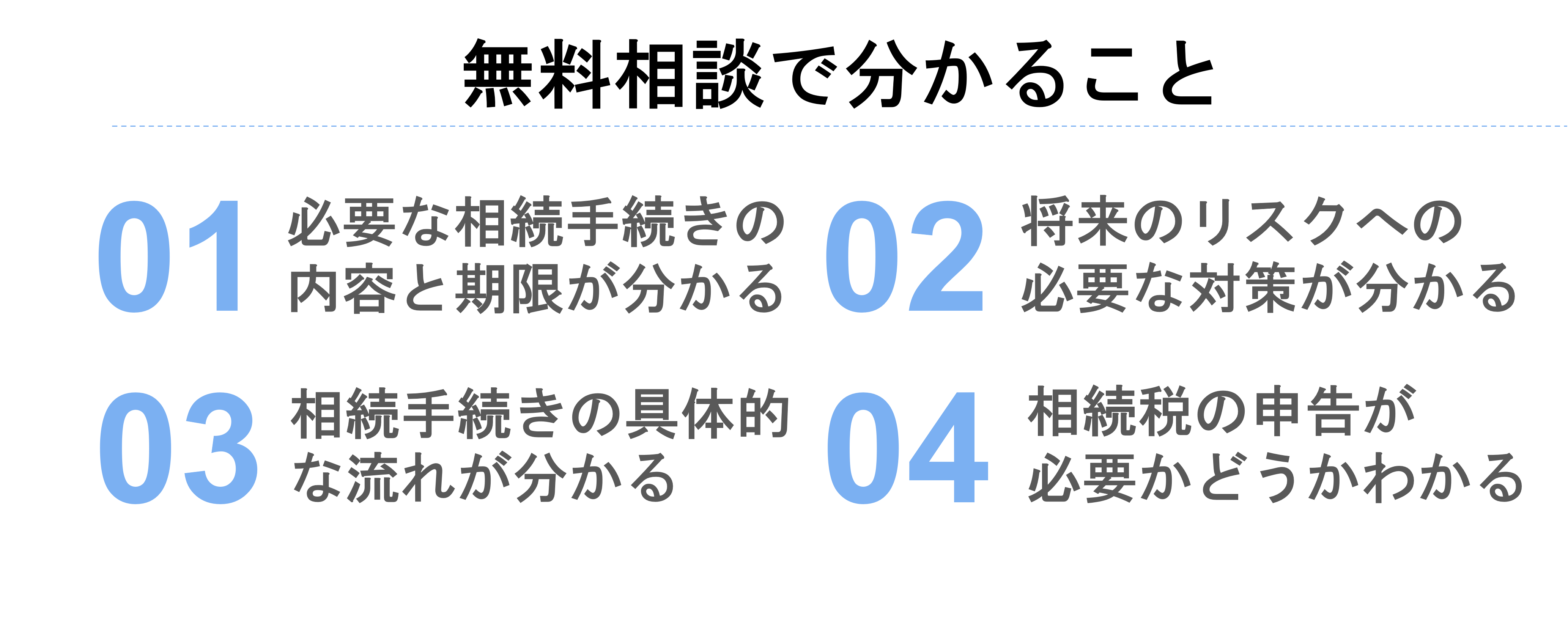 無料相談で分かること